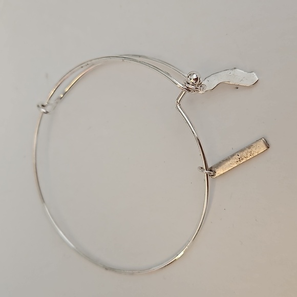 3 Charmed Silvertone Bracelets - Picture 4 of 10